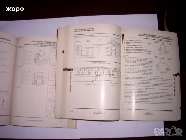 TTL интегрални схеми на „Тексас Инструментс-справочник  1,2 част , снимка 3 - Енциклопедии, справочници - 49748031