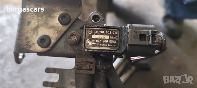 Сензор  налягане 07Z 906 051A / 0 281 002 711 Audi A6 Avant C6 2.7TDI - 180к.с , снимка 2 - Части - 53636042