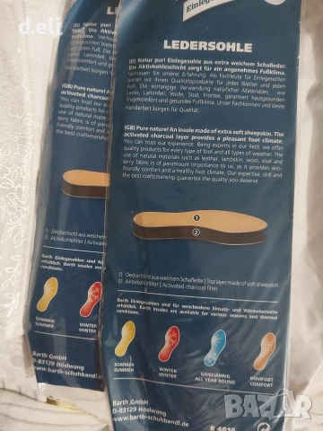 Crocs Size 42 ир100% Кожени Стелки, снимка 3 - Мъжки чехли - 51579494