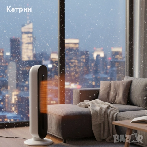Hotvex Tower Heater керамичен отоплител нов, снимка 3 - Отоплителни печки - 52085473