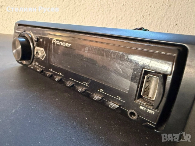 2602 pioneer mvh 29bt bluetooth usb CD / сд / sd плейър за автомобил -цена 68,45лв или 35 евро смр+, снимка 6 - Аксесоари и консумативи - 53638113