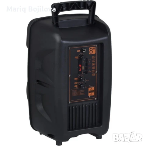 Караоке тонколона с Bluetooth 8" и безжичен микрофон GTS-1699, снимка 2 - Тонколони - 49328537