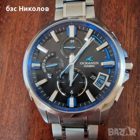 Мъжки часовник Casio Oceanus OCW-G2000-1AJF GPS,Bluetooth,Sapphire Cristal., снимка 3 - Мъжки - 52824721
