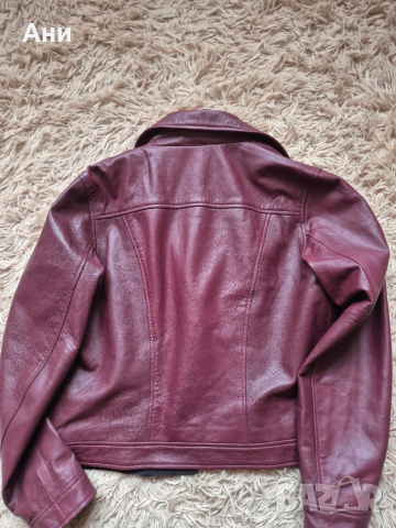 Дамско яке естествена кожа, снимка 4 - Якета - 53922048