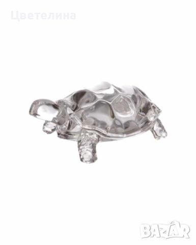 Стъклена фигурка костенурка, снимка 3 - Декорация за дома - 46406920