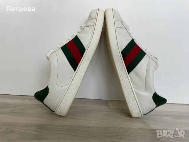 Gucci мъжки маратонки 42.5 Оригинал, снимка 6 - Маратонки - 48662947