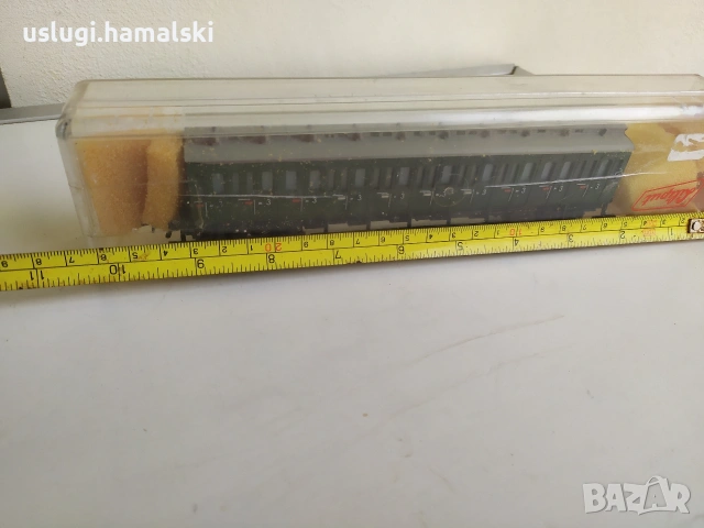 Стара играчка вагон/влакче, снимка 7 - Антикварни и старинни предмети - 53593782