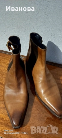 Мъжки Италиански боти, снимка 3 - Мъжки боти - 52280633