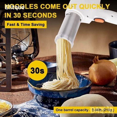 Преносим автоматичен уред за приготвяне на паста, снимка 3 - Друга електроника - 52862585