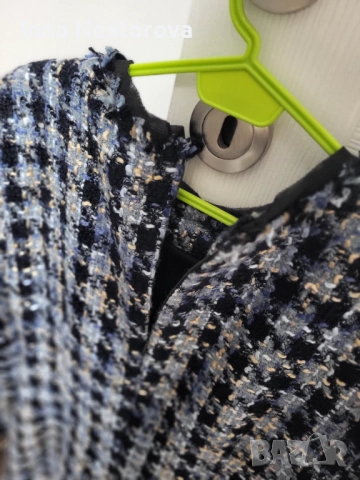 Вълнена Рокля размер С, снимка 4 - Рокли - 53928111