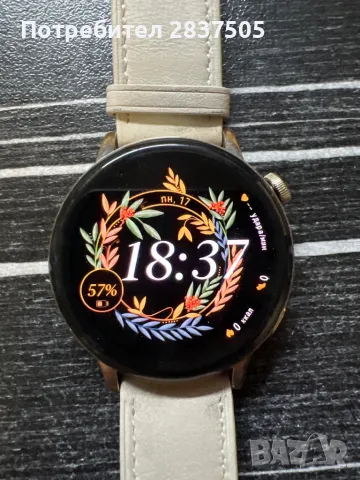 Huawei watch GT3, снимка 1 - Смарт часовници - 49594427