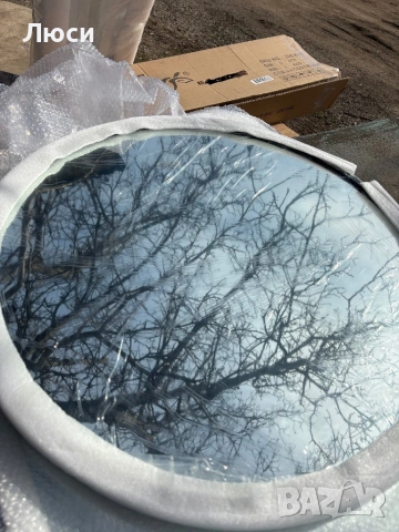 Голямо кръгло LED огледало 80 см – Anti-Fog – 27W – IP44 – ново