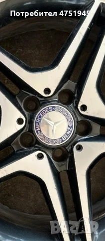 Джанти с Гуми 225 40 18 mercedes , снимка 4 - Гуми и джанти - 53937882