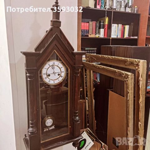 Работещ старинен часовник Junghans, снимка 5 - Други стоки за дома - 45368524