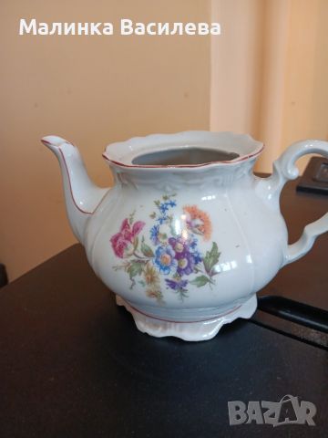 Бароков чайник , снимка 8 - Антикварни и старинни предмети - 45421152