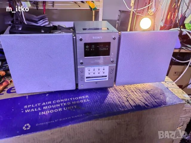 SONY CMT-MD1 Mini Disk , снимка 2 - Аудиосистеми - 49785421