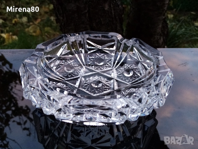 Кристален пепелник - СССР !