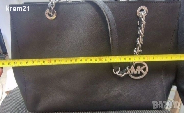 Michael Kors Saffiano Susannah tote дамска чанта, снимка 9 - Чанти - 52575504