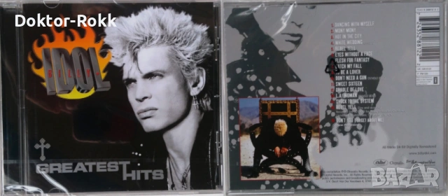 Billy Idol + Beatsteaks - оригинални и неофициални дискове, снимка 3 - CD дискове - 53689565