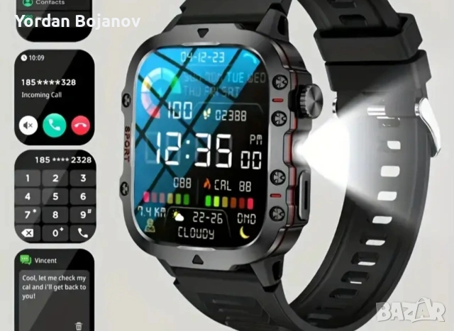 два смарт часовника нови, снимка 3 - Мъжки - 53687831