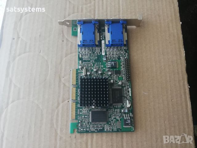 Видео карта Matrox MGI G45+MDHA16D 971-0301 REV:A DUAL VGA 16MB AGP, снимка 6 - Видеокарти - 46229240