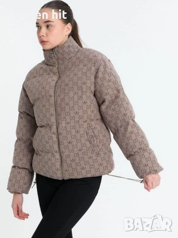 GUCCI дамско зимно яке висок клас реплика, снимка 3 - Якета - 52302134
