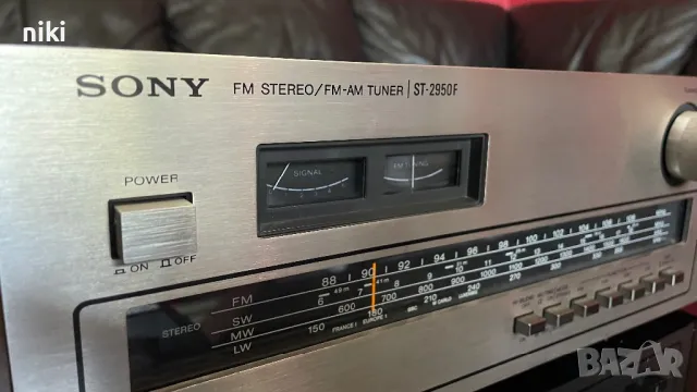 Sony ST-2950F AM/FM Stereo Tuner 1976 - 1979, снимка 4 - Ресийвъри, усилватели, смесителни пултове - 47168409