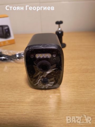 Чисто нова акумулаторна WI FI камера за видеонаблюдение LEMNOI, снимка 3 - IP камери - 45463016