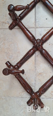 Ретро дървена закачалка , снимка 7 - Антикварни и старинни предмети - 50989763