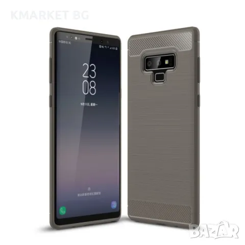 Samsung Galaxy Note9 / Note 9 Удароустойчив Carbon Fiber Калъф и Протектор, снимка 2 - Калъфи, кейсове - 48221998