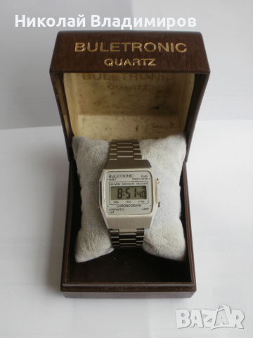 Buletronic мъжки Булетроник ръчен часовник български кварцов
