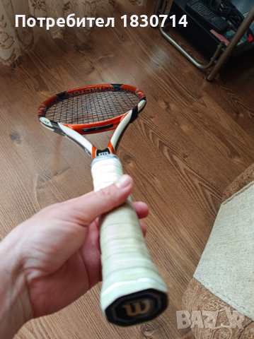 Ракета за тенис на корт wilson (k) tour, снимка 7 - Тенис - 45057062