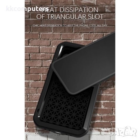 Apple iPhone 13 LOVE MEI Удароустойчив/Водоустойчив Калъф и Протектор, снимка 6 - Калъфи, кейсове - 52691652