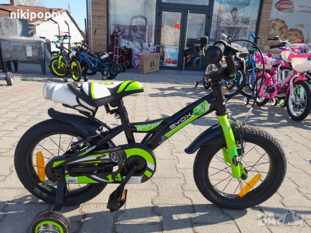 BYOX Велосипед 14" RAPID зелен