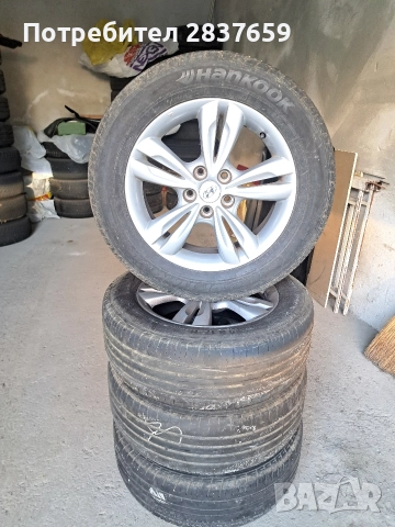 Оригинални джанти за Хюндай- 17 цола 5х114.3, снимка 12 - Гуми и джанти - 52580273