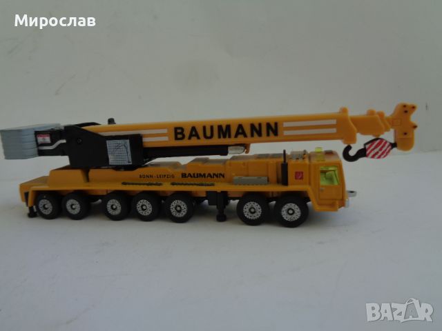 SIKU 1:87 ??? H0 LIEBHERR АВТОКРАН КАМИОН ИГРАЧКА МОДЕЛ, снимка 3 - Колекции - 45204857