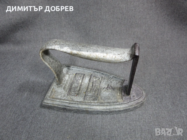 СТАРА РЕТРО АНТИКВАРНА ЧУГУНЕНА ЮТИЯ COMFORT NO 4 , снимка 3 - Антикварни и старинни предмети - 54158798