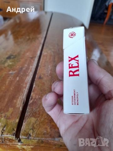 Кутия от цигари Rex, снимка 5 - Колекции - 52940586