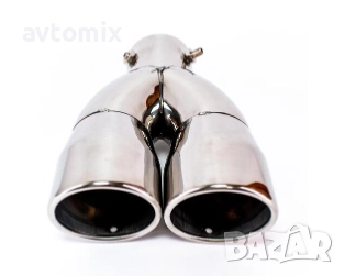 Накрайници за ауспух, двойни, снимка 2 - Аксесоари и консумативи - 51816796