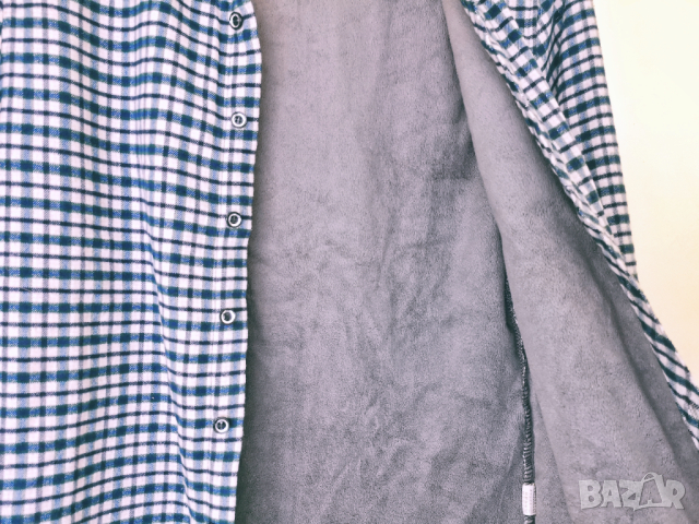 FGZX Flannel Fleece Treking Shirt / XS-S* / топла мъжка поларена карирана риза / състояние: ново, снимка 3 - Ризи - 44956564
