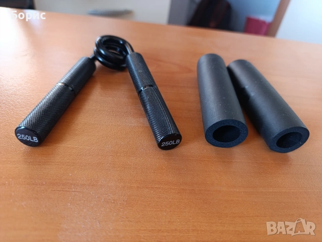 Комплект уреди за тренировка на хват (grip) + аксесоари, снимка 5 - Фитнес уреди - 54244097