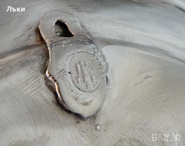 Калаена чиния,пано,глава на Кон,680 гр. , снимка 3 - Антикварни и старинни предмети - 51990267