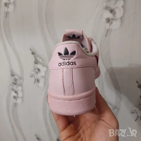 кецове/ маратонки Adidas Continental 80 Clear Pink Scarlet  номер 42-42 2/3, снимка 15 - Маратонки - 39213643