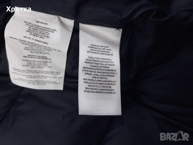 Polo Ralph Lauren The Decker - Оригинално мъжко яке с вълна р-р L, снимка 14 - Якета - 52228177
