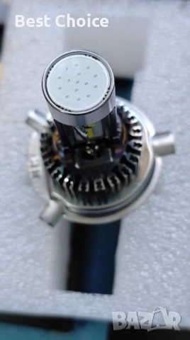 LED крушки за мотоциклет Amoluo H4/HS1, снимка 8 - Части - 52714780