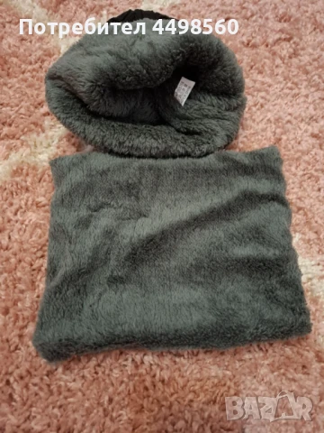 Комплект пухен мъжки/Шал и Шапка, снимка 2 - Подаръци за мъже - 51341369