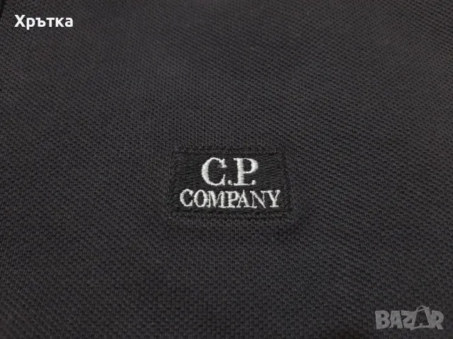 CP Company - Оригинална мъжка тениска с яка размер S, снимка 5 - Тениски - 47465202