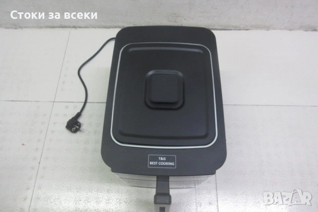 Air Fryer 32852A Две в 1/ 4.3L + top grill - 1500W (NEW)., снимка 3 - Фритюрници - 53225989