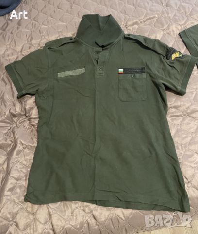 2 бр. зелени тениски L/XL, снимка 2 - Тениски - 41222749