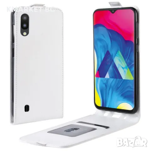 Samsung Galaxy M10 Flip3 Кожен Калъф и Скрийн Протектор, снимка 1 - Калъфи, кейсове - 48388665